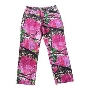 Carpet Company Art Graphic Printed Pants 36 Jeans Skate Supreme Nyc Pink Camo